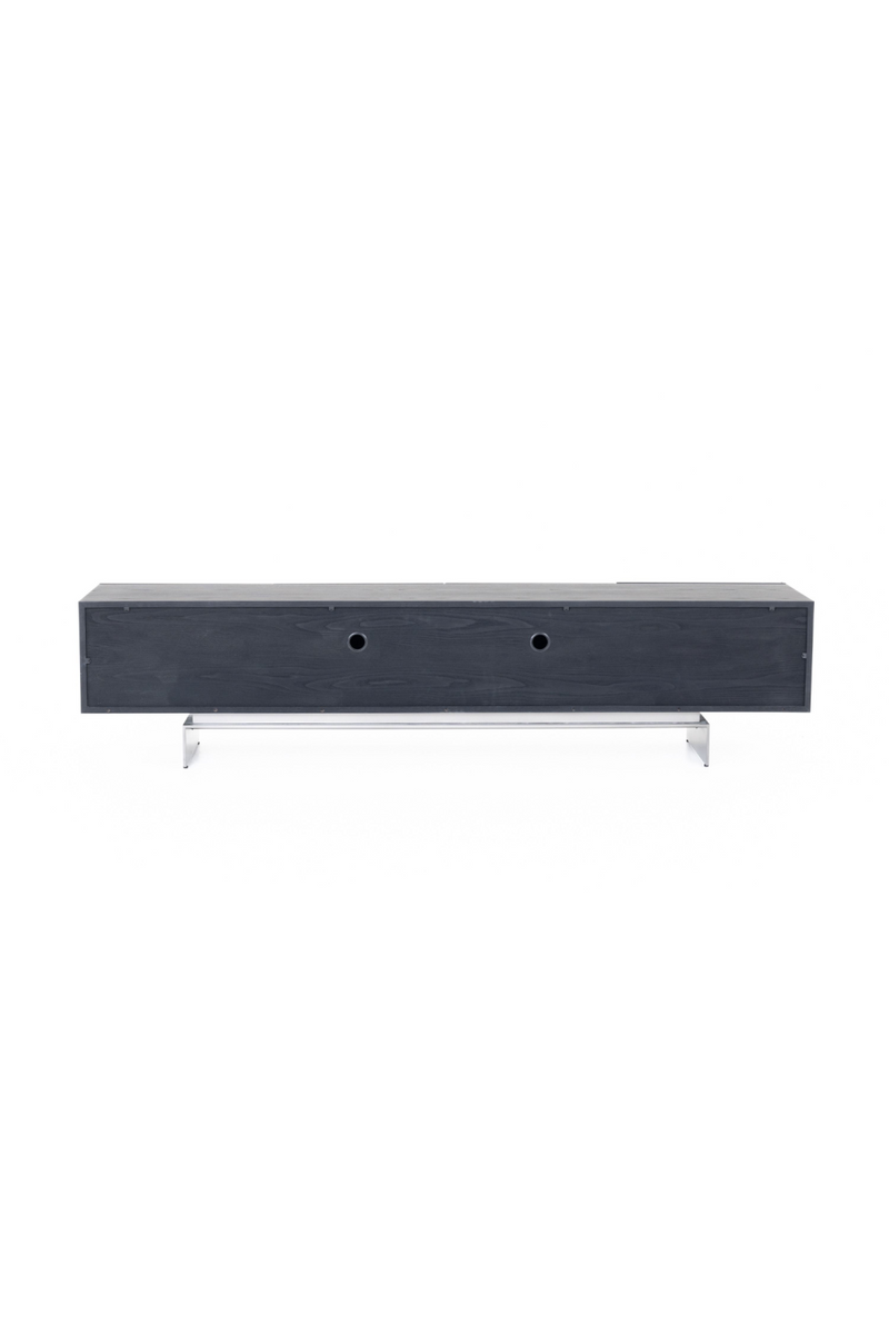Black Ash 4-Door TV Stand | OROA Modern Cirque | Oroatrade.com