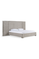 Gray Panel Headboard Queen Bed | OROA Modern Buckley | Oroatrade.com