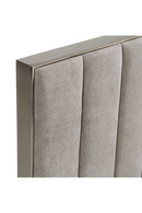 Gray Panel Headboard Queen Bed | OROA Modern Buckley | Oroatrade.com
