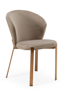 Velvet Shell Dining Chairs (2) | OROA Modern Nadia | Oroatrade.com