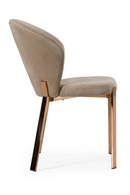 Velvet Shell Dining Chairs (2) | OROA Modern Nadia | Oroatrade.com