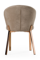 Velvet Shell Dining Chairs (2) | OROA Modern Nadia | Oroatrade.com