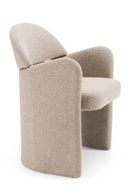 Beige Fabric Dining Chair | OROA Modern Ashley | Oroatrade.com