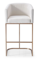White Fabric Bar Chair | OROA Modern Yukon | Oroatrade.com