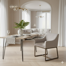 Sloped-Arm Dining Chair | OROA Modern Elijah