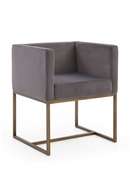 Square Tuxedo Arm Dining Chair | OROA Modern Marty | Oroatrade.com