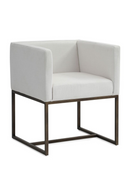 Square Tuxedo Arm Dining Chair | OROA Modern Marty | Oroatrade.com