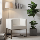 Square Tuxedo Arm Dining Chair | OROA Modern Marty