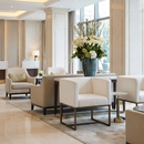 Square Tuxedo Arm Dining Chair | OROA Modern Marty