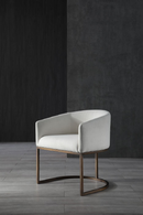 Cantilevered Curved-Back Dining Chair | OROA Modern Elisa | Oroatrade.com