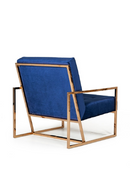 Blue Tufted Accent Chair | OROA Modern Samara | Oroatrade.com