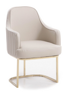 Gray Sloped-Back Dining Chair | OROA Modern Tyler | Oroatrade.com