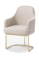 Gray Sloped-Back Dining Chair | OROA Modern Tyler | Oroatrade.com