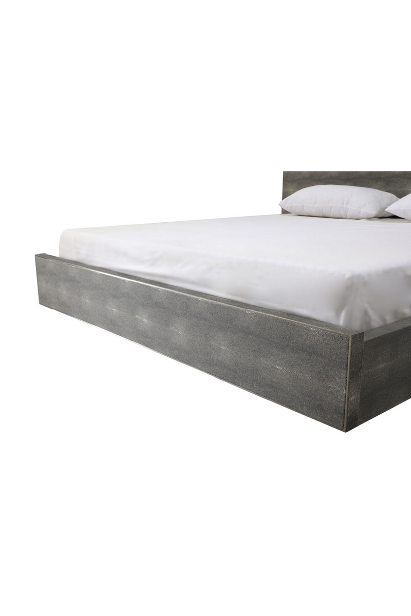 Dark Shagreen Bed | OROA Modern Dynasty | Oroatrade.com