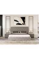 Dark Shagreen Bed | OROA Modern Dynasty | Oroatrade.com