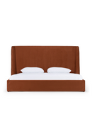 Orange Upholstered Bed | OROA Modern Roma | Oroatrade.com