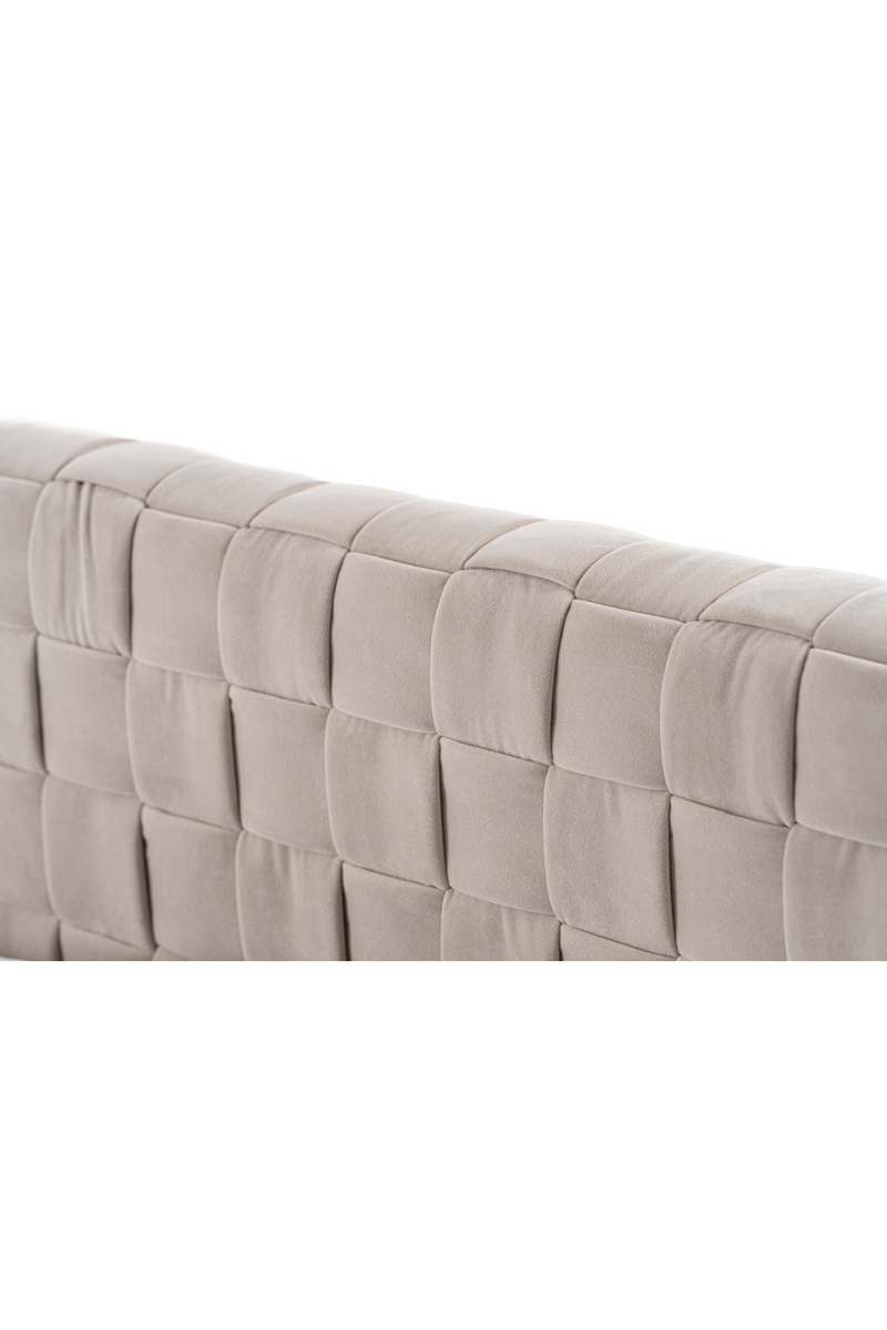 Gray Velvet Bed | OROA Modern Concord | Oroatrade.com