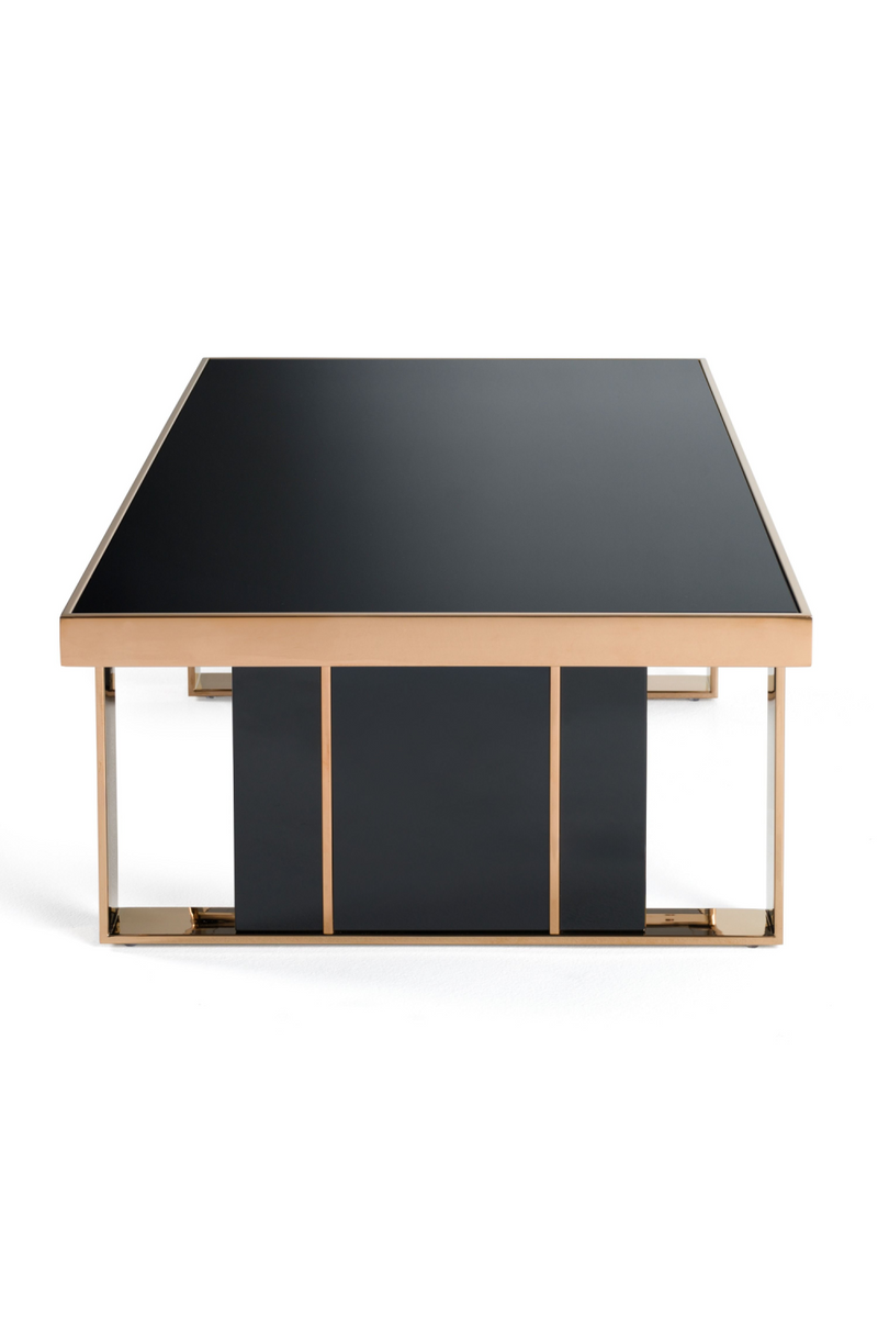 Black Glass Coffee Table | OROA Modern Cartier | Oroatrade.com