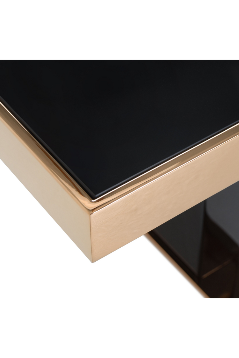 Black Glass Coffee Table | OROA Modern Cartier | Oroatrade.com