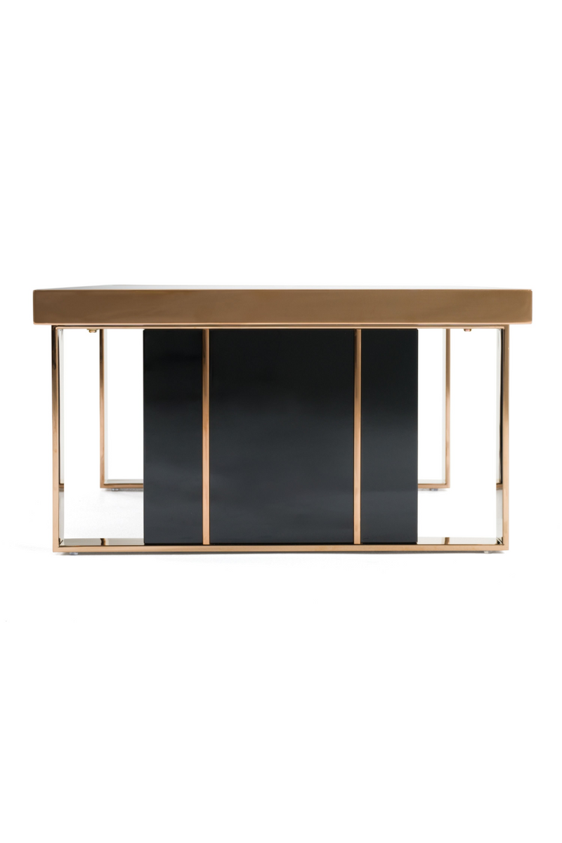 Black Glass Coffee Table | OROA Modern Cartier | Oroatrade.com