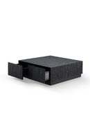 Black Square 4-Drawer Coffee Table | OROA Modern Kenda | Oroatrade.com