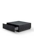 Black Square 4-Drawer Coffee Table | OROA Modern Kenda | Oroatrade.com