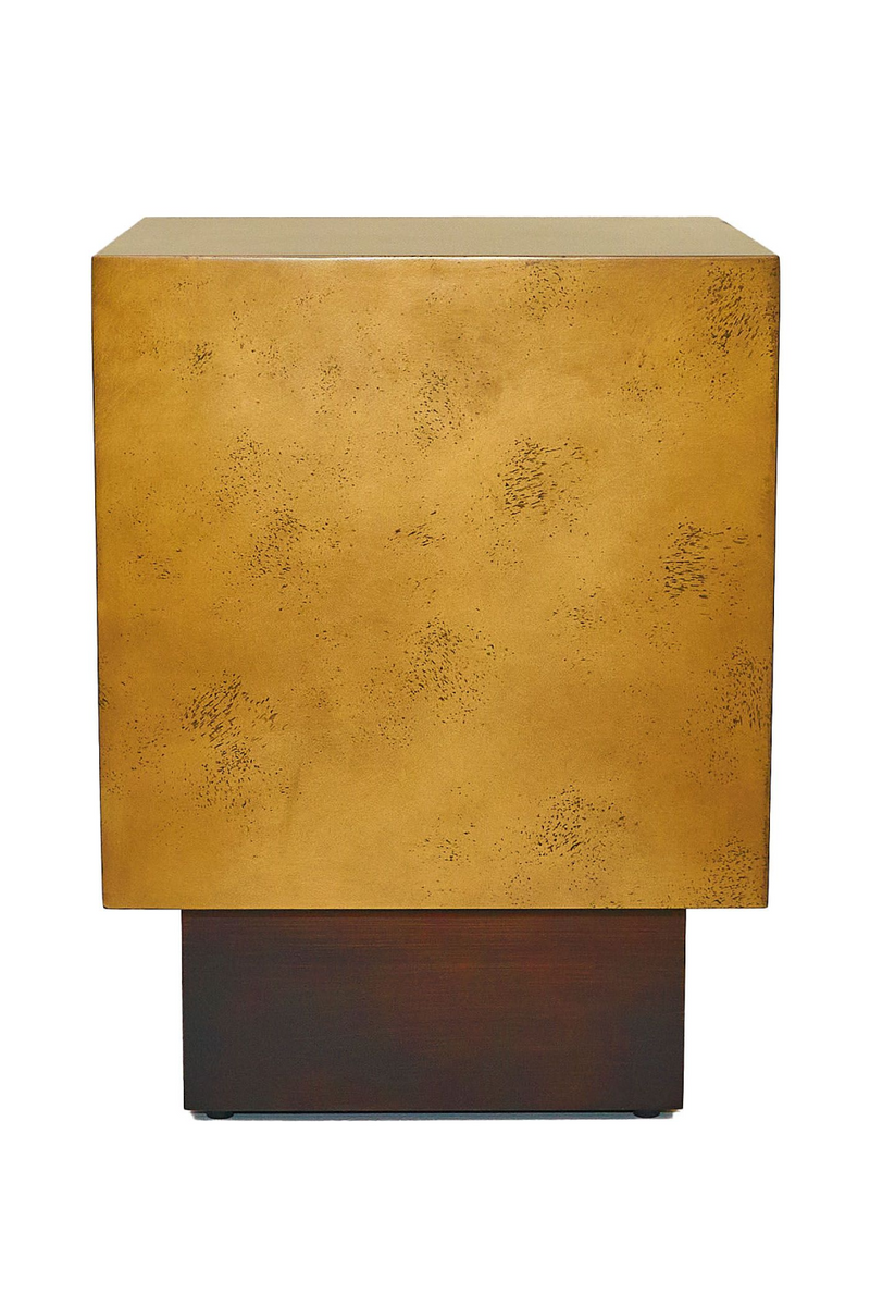 Antique Copper End Table | OROA Modern Derek | Oroatrade.com