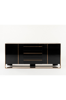 Black Gloss Sideboard | OROA Modern Cartier | Oroatrade.com