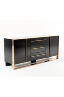 Black Gloss Sideboard | OROA Modern Cartier | Oroatrade.com