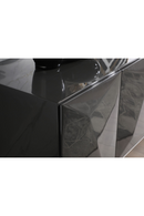 Gray Faceted 4-Door Sideboard | OROA Modern Vanguard | Oroatrade.com