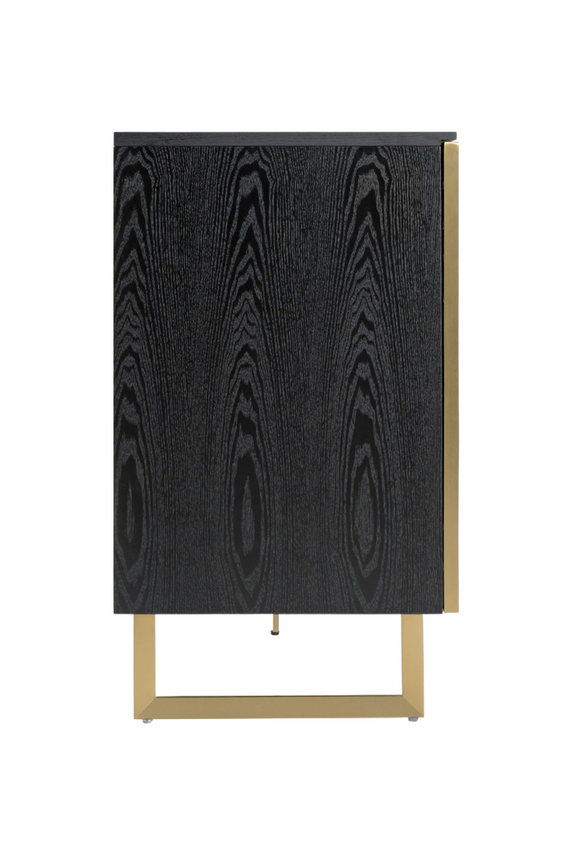 Black Oak 4-Door Sideboard | OROA Modern Kilson | Oroatrade.com