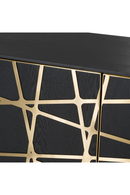 Black Oak 4-Door Sideboard | OROA Modern Kilson | Oroatrade.com