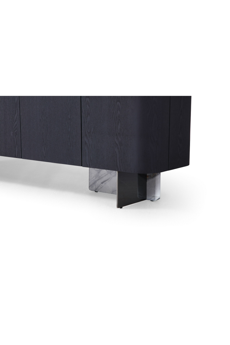 Black Oak 4-Door Sideboard | OROA Modern Broxburn | Oroatrade.com