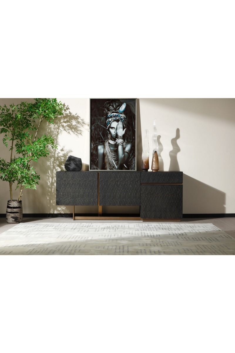 Black Ash Sideboard | OROA Modern Tasha | Oroatrade.com