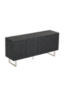 Black Ash 4-Door Sideboard | OROA Modern Kenda | Oroatrade.com