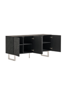 Black Ash 4-Door Sideboard | OROA Modern Kenda | Oroatrade.com