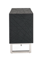 Black Ash 4-Door Sideboard | OROA Modern Kenda | Oroatrade.com
