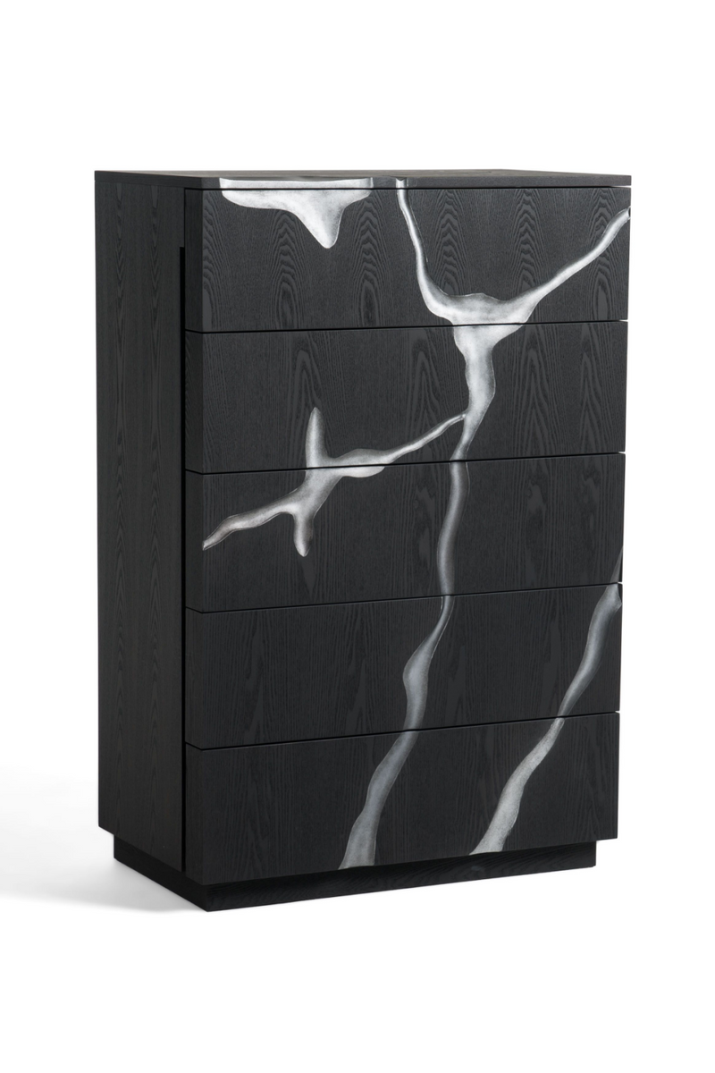 Matte Brown 5-Drawer Chest | OROA Modern Aspen | Oroatrade.com