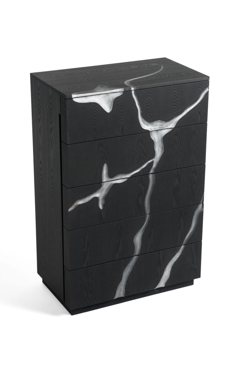 Matte Brown 5-Drawer Chest | OROA Modern Aspen | Oroatrade.com