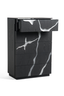 Matte Brown 5-Drawer Chest | OROA Modern Aspen | Oroatrade.com
