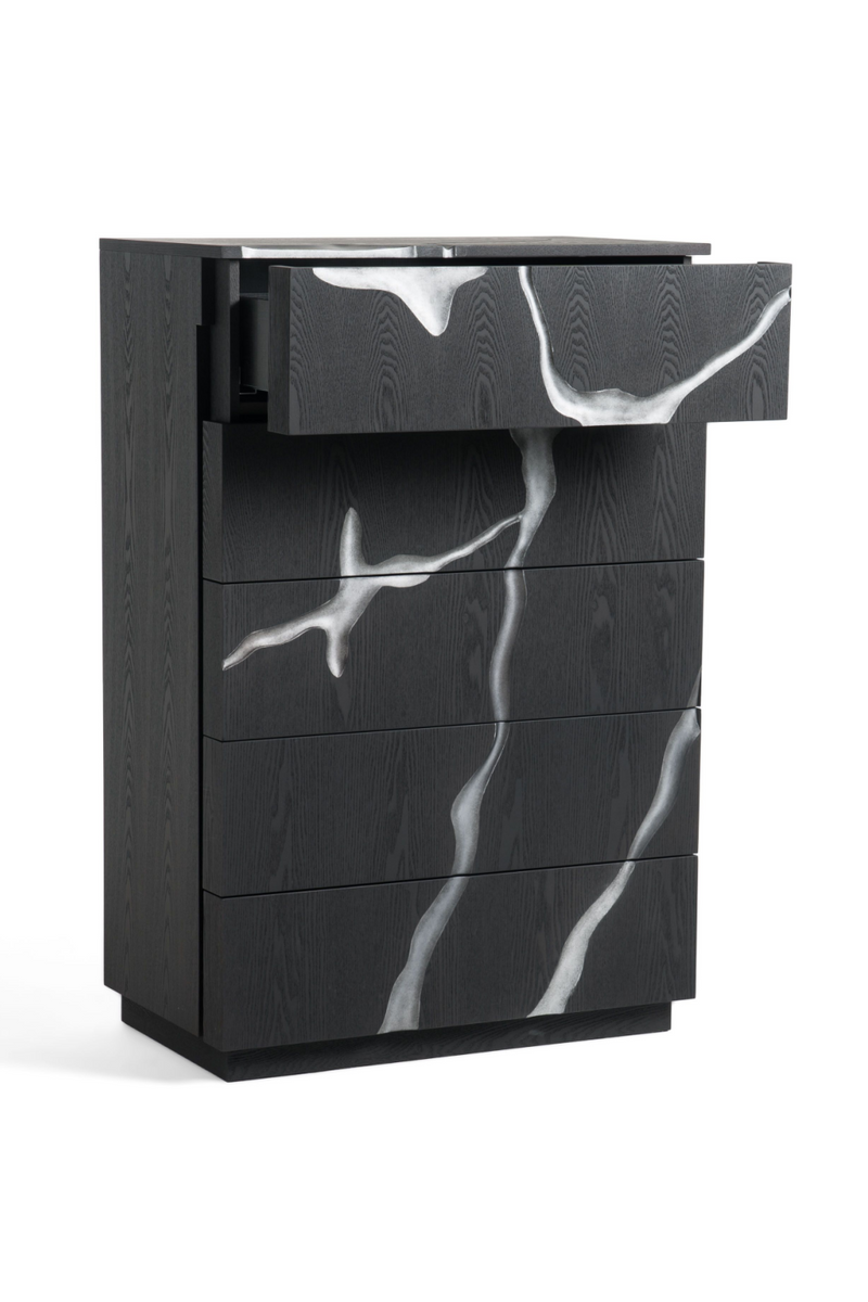Matte Brown 5-Drawer Chest | OROA Modern Aspen | Oroatrade.com