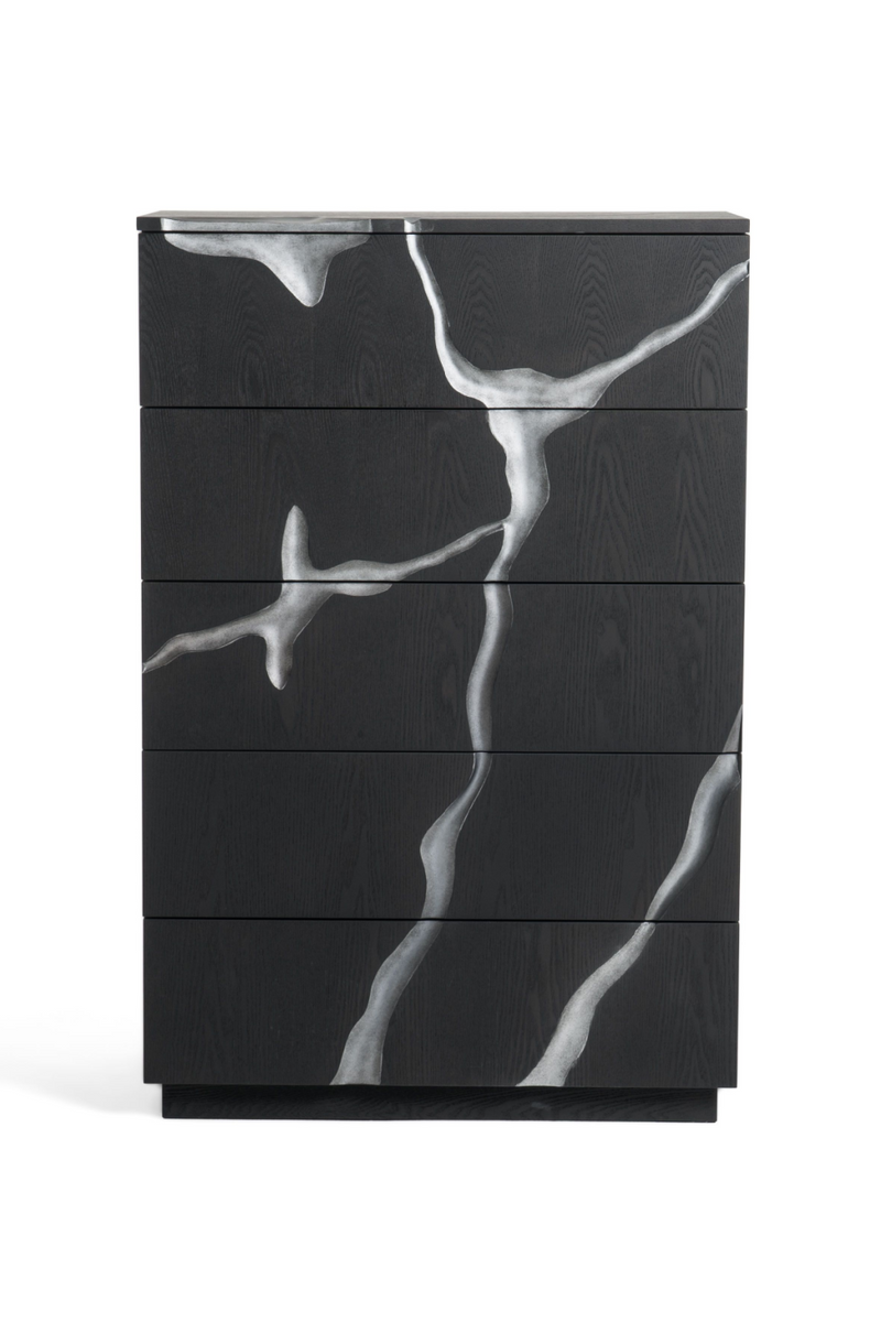 Matte Brown 5-Drawer Chest | OROA Modern Aspen | Oroatrade.com