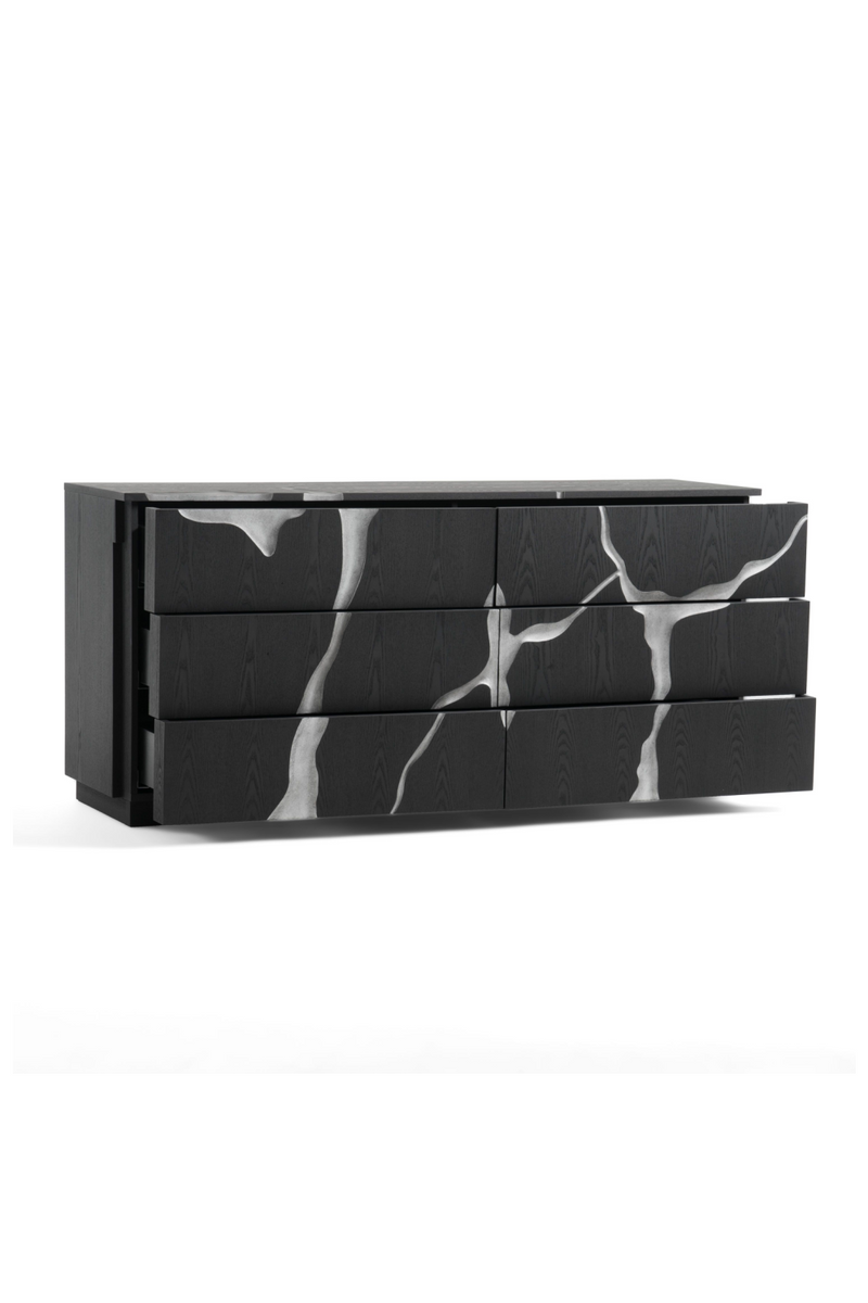 Matte Brown 6-Drawer Dresser | OROA Modern Aspen | Oroatrade.com