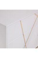 Glossy White 6-Drawer Dresser | OROA Modern Nixa | Oroatrade.com