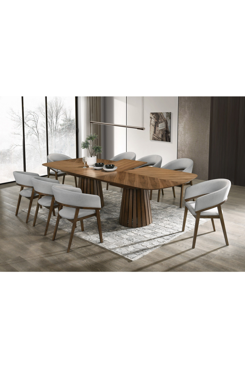 Solid Wood Curved Dining Chair | OROA Modern Truman | Oroatrade.com