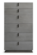 Gray Crackle 6-Drawer Chest | OROA Modern Buckley | Oroatrade.com