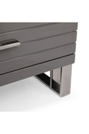 Gray Slatted 6-Drawer Chest | OROA Modern Splendor | Oroatrade.com