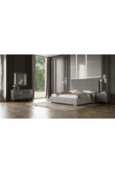 Gray Slatted 6-Drawer Dresser | OROA Modern Splendor | Oroatrade.com