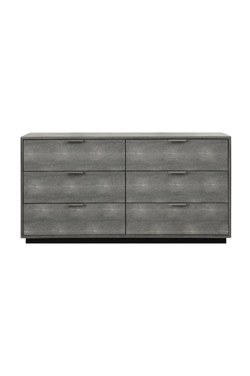 Dark Shagreen 6-Drawer Dresser | OROA Modern Dynasty | Oroatrade.com