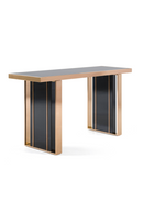 Black Glass Console Table | OROA Modern Cartier | Oroatrade.com